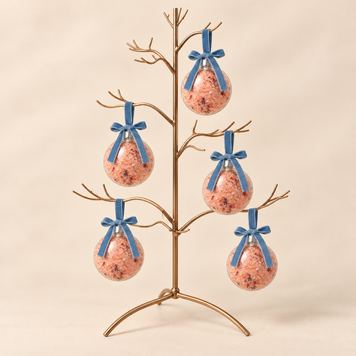Velvet Bloom Ornaments