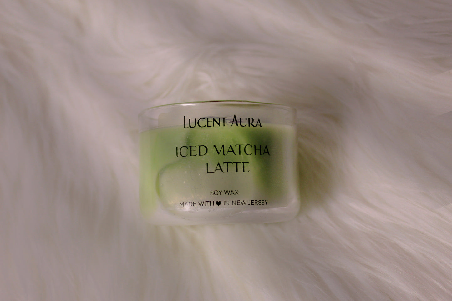 Iced Matcha Latte - Lucent Aura
