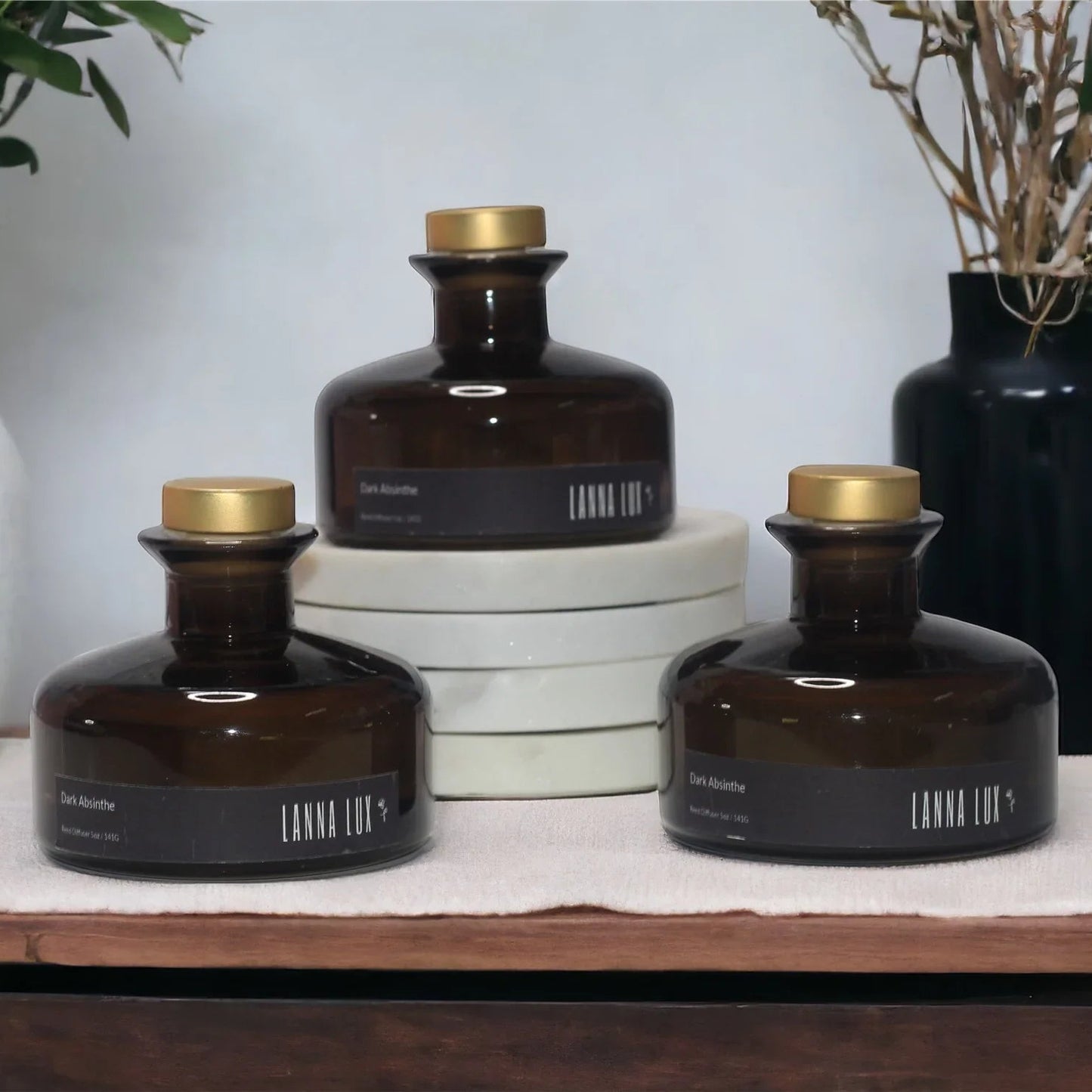 Dark Absinthe Reed Diffuser - Lucent Aura