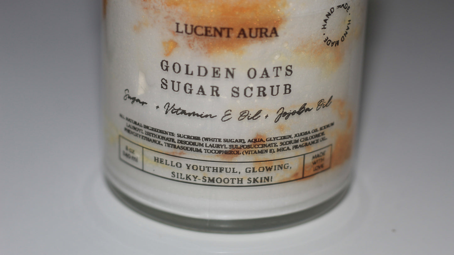 Golden Oats Sugar Scrub