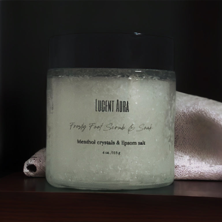 Frosty Foot Scrub & Soak - Lucent Aura