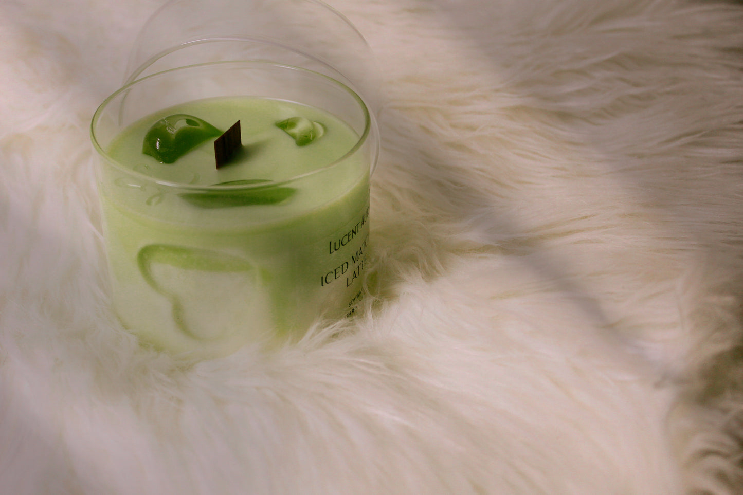 Iced Matcha Latte - Lucent Aura