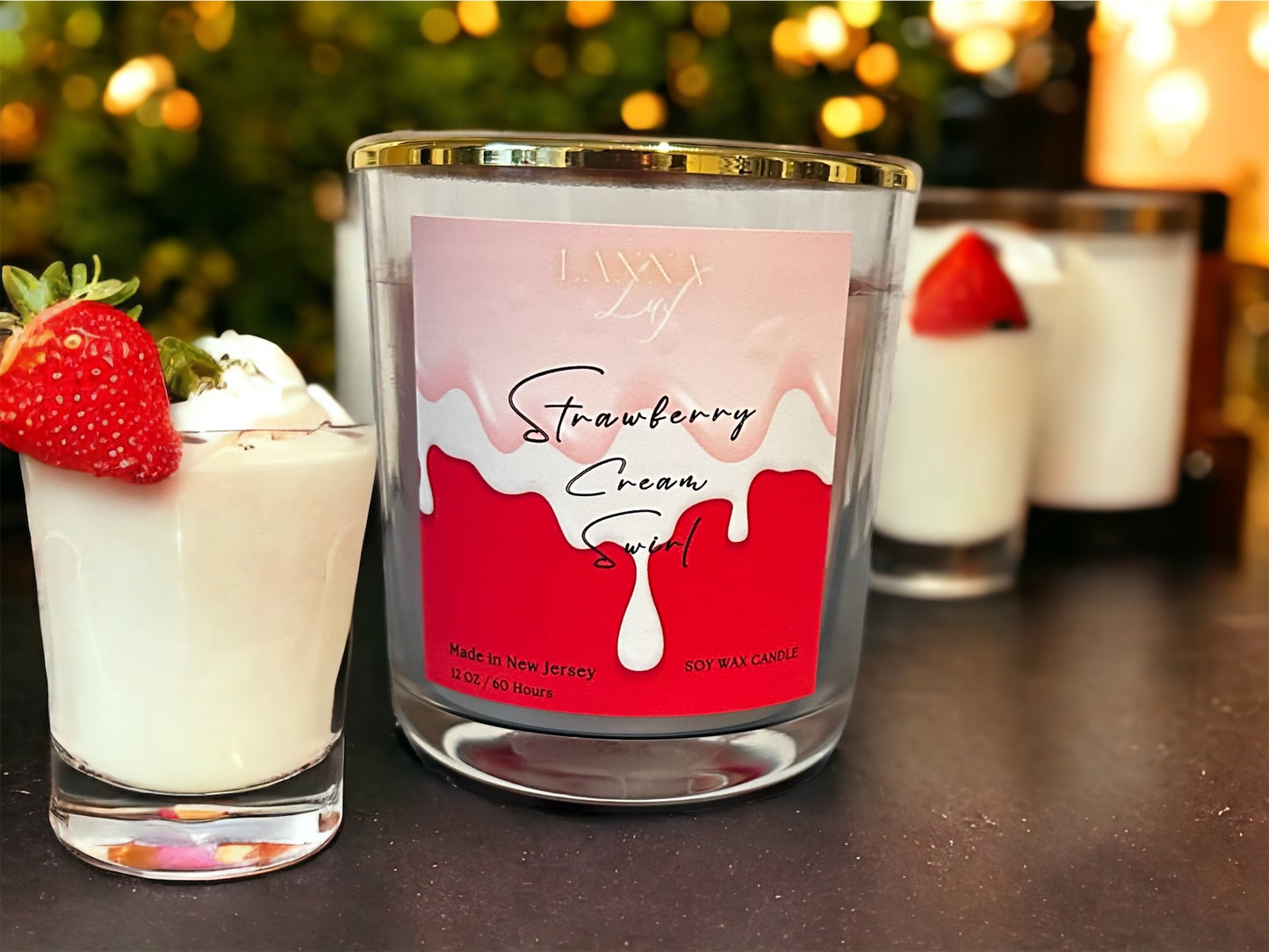 Strawberry Cream Swirl - Lanna Lux