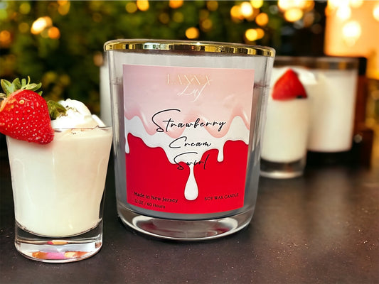 Strawberry Cream Swirl - Lanna Lux 