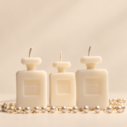 Mini Perfume Bottle Candles