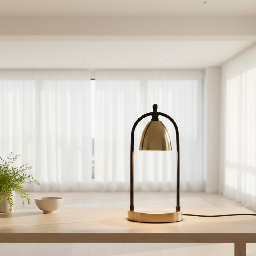 Rustic Candle Warmer Lamp
