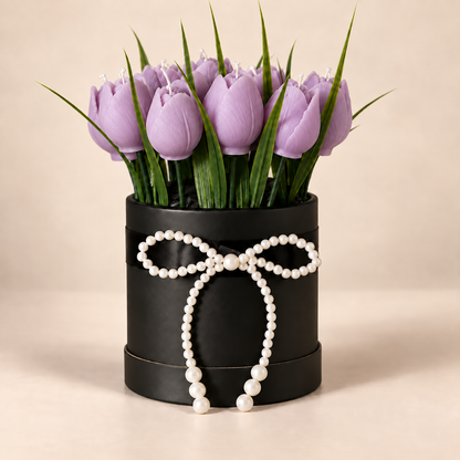 Tulip Candle Arrangement