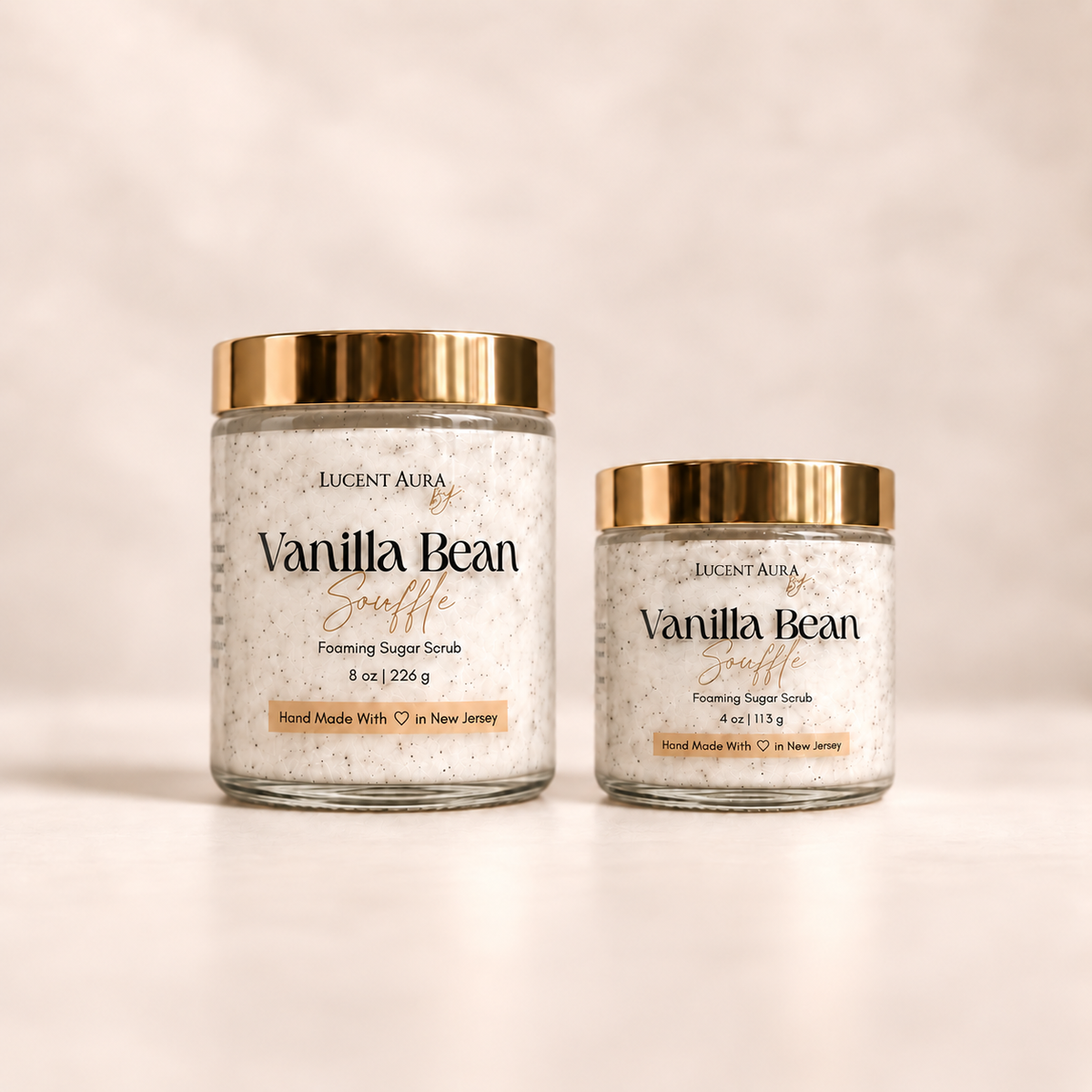 Vanilla Bean Soufflé Sugar Scrub