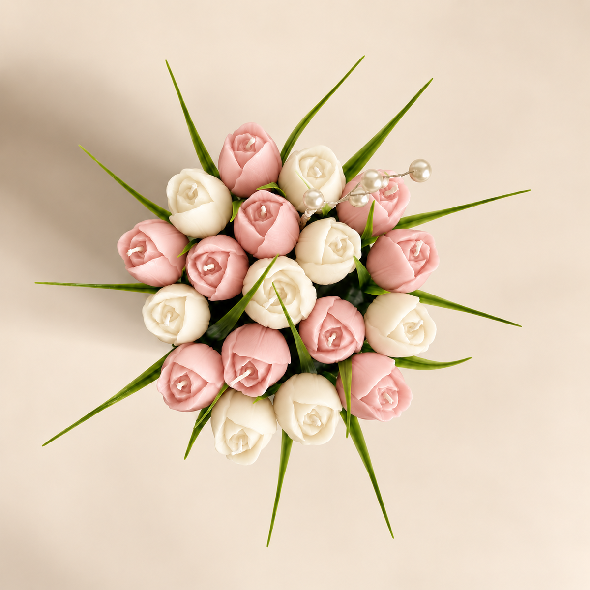 Tulip Candle Arrangement