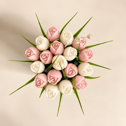 Tulip Candle Arrangement