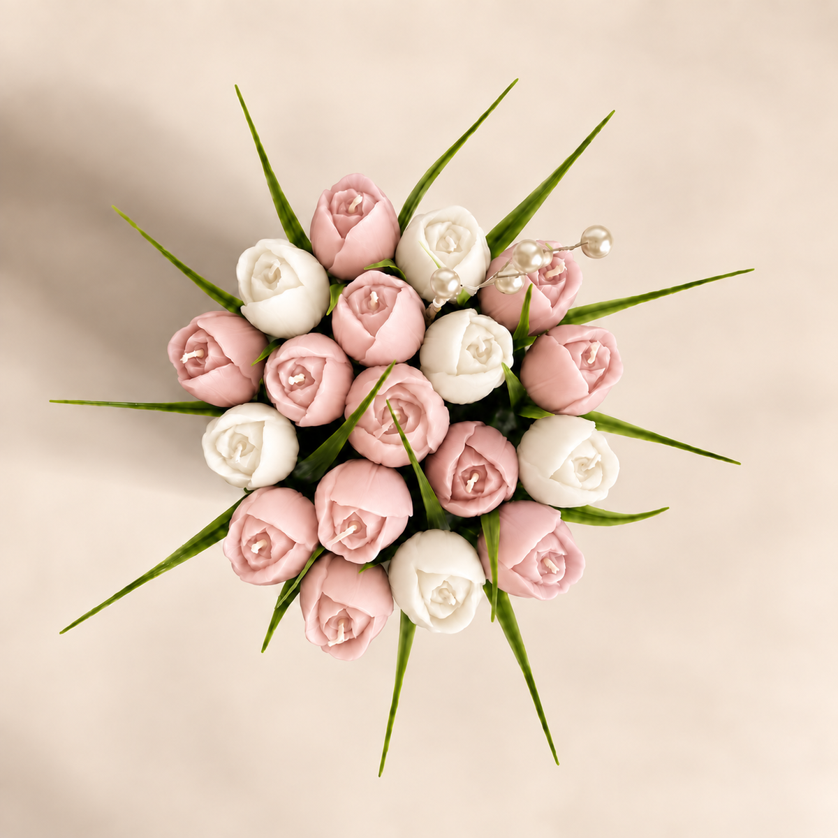 Tulip Candle Arrangement
