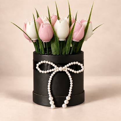 Tulip Candle Arrangement