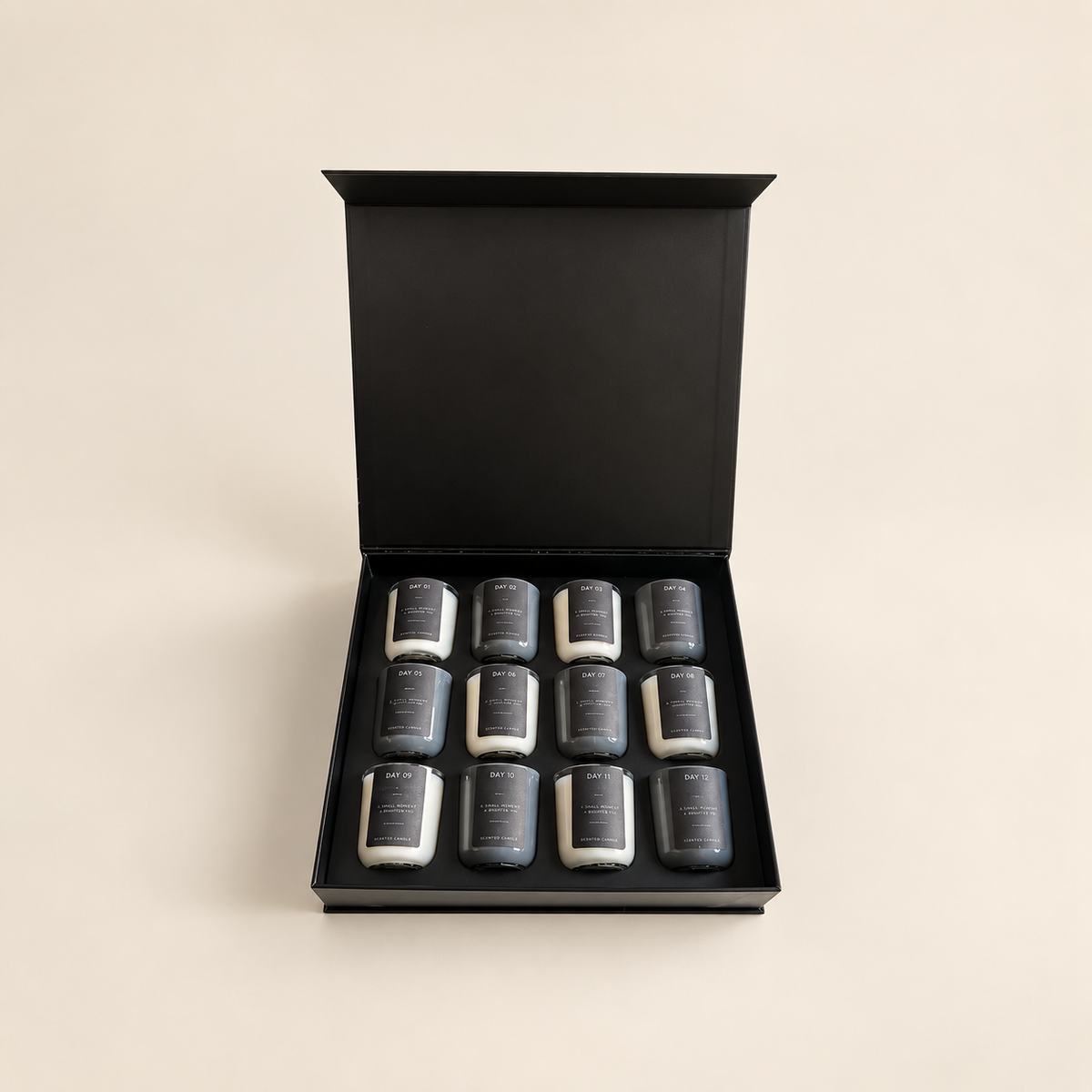 Luxury Holiday Advent Candle Calendar