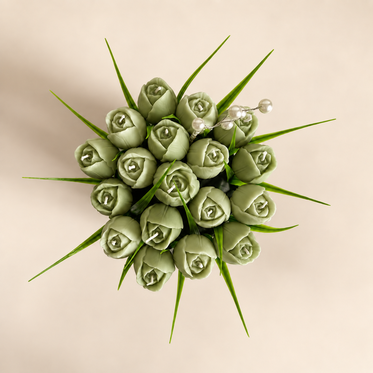 Tulip Candle Arrangement
