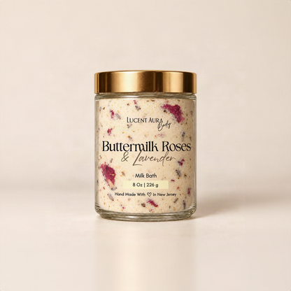 Buttermilk Roses & Lavender Milk Bat