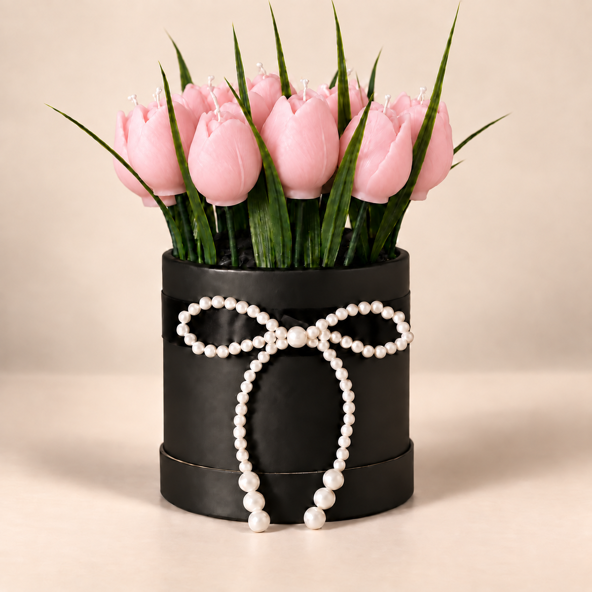 Tulip Candle Arrangement