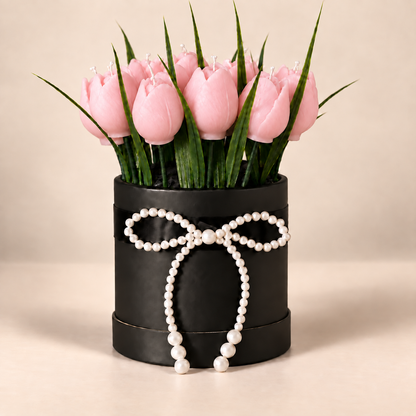 Tulip Candle Arrangement