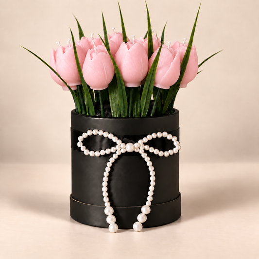 Tulip Candle Arrangement