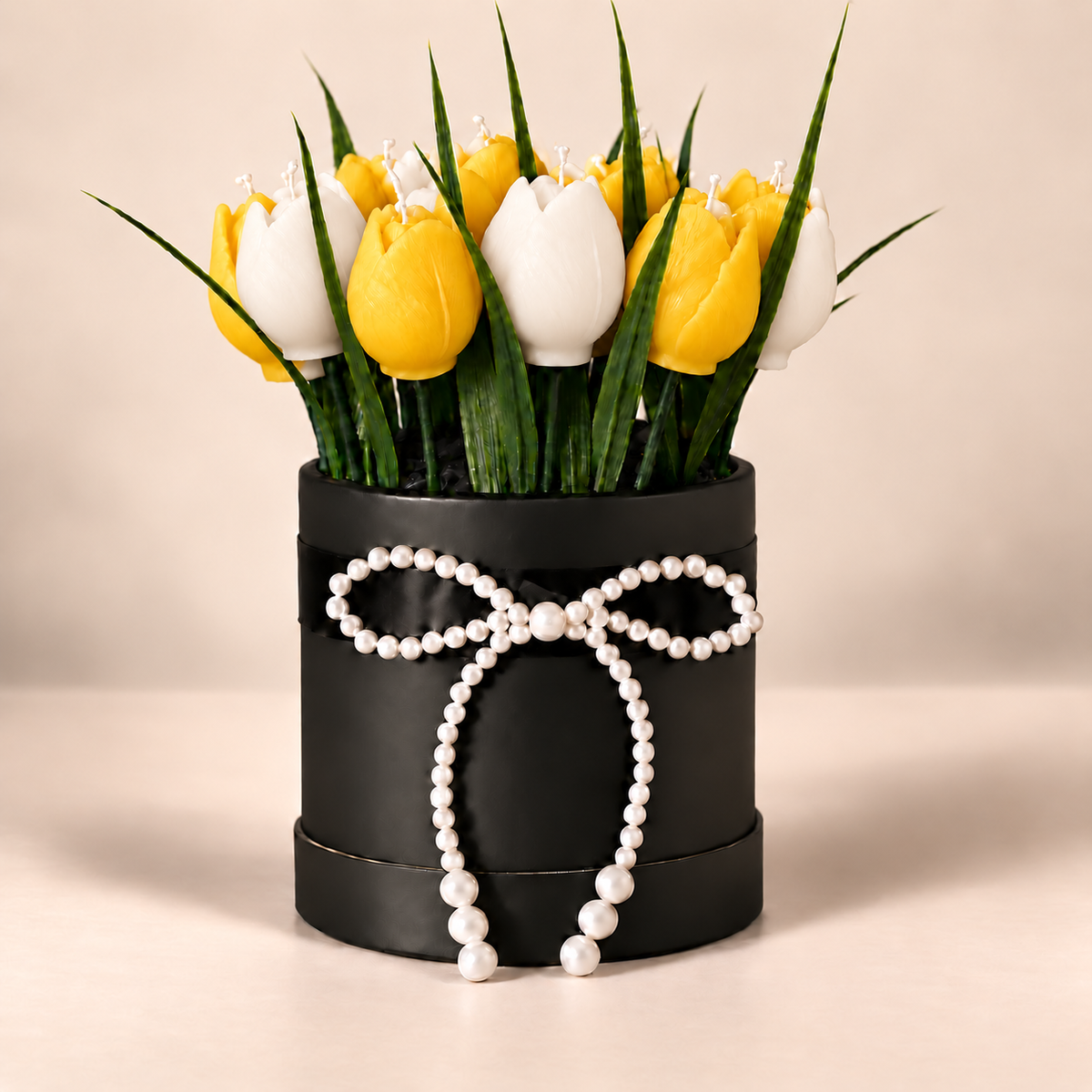 Tulip Candle Arrangement