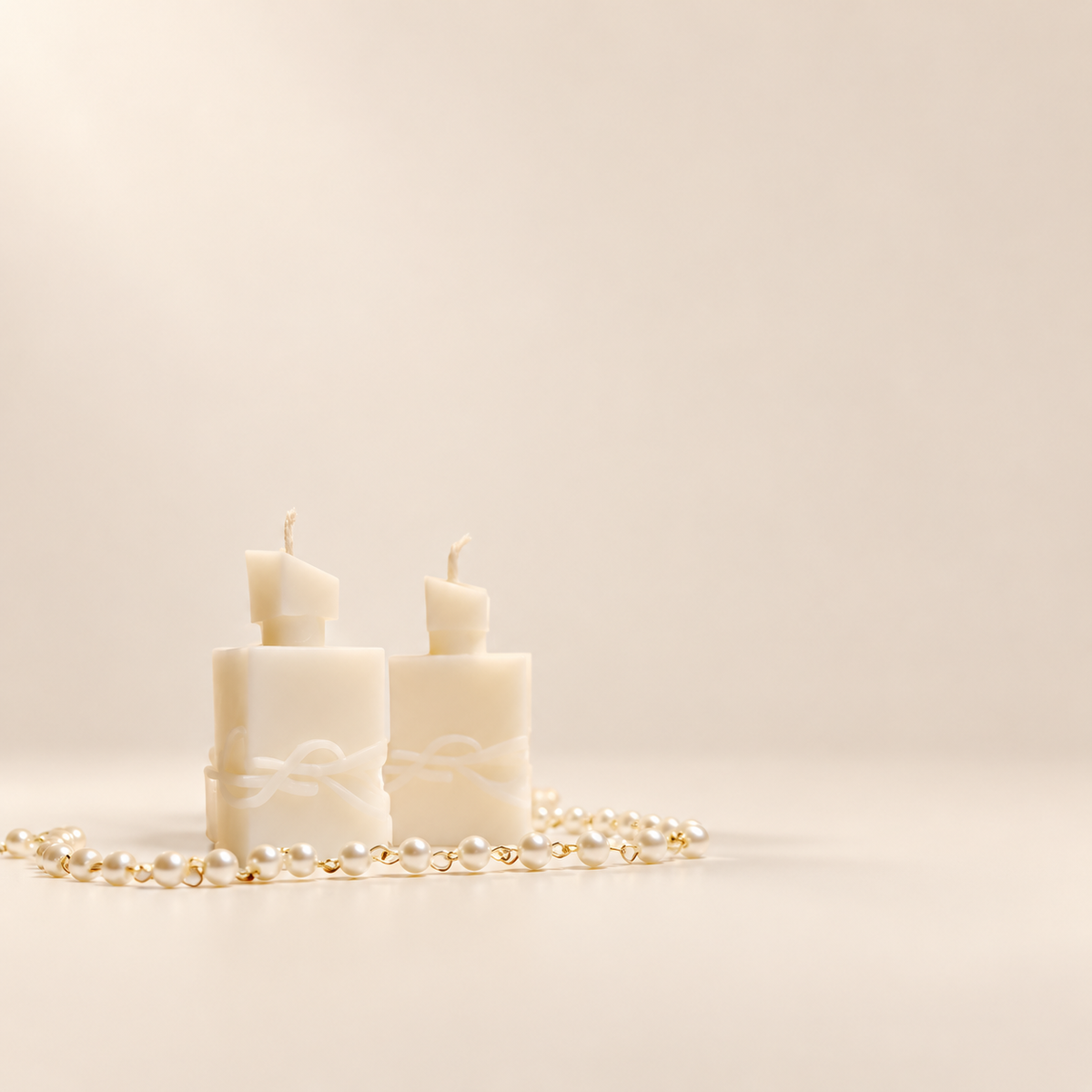Mini Perfume Bottle Candles
