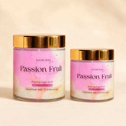 Passion fruit & Pineapples Sugar Scrub