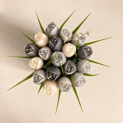 Tulip Candle Arrangement