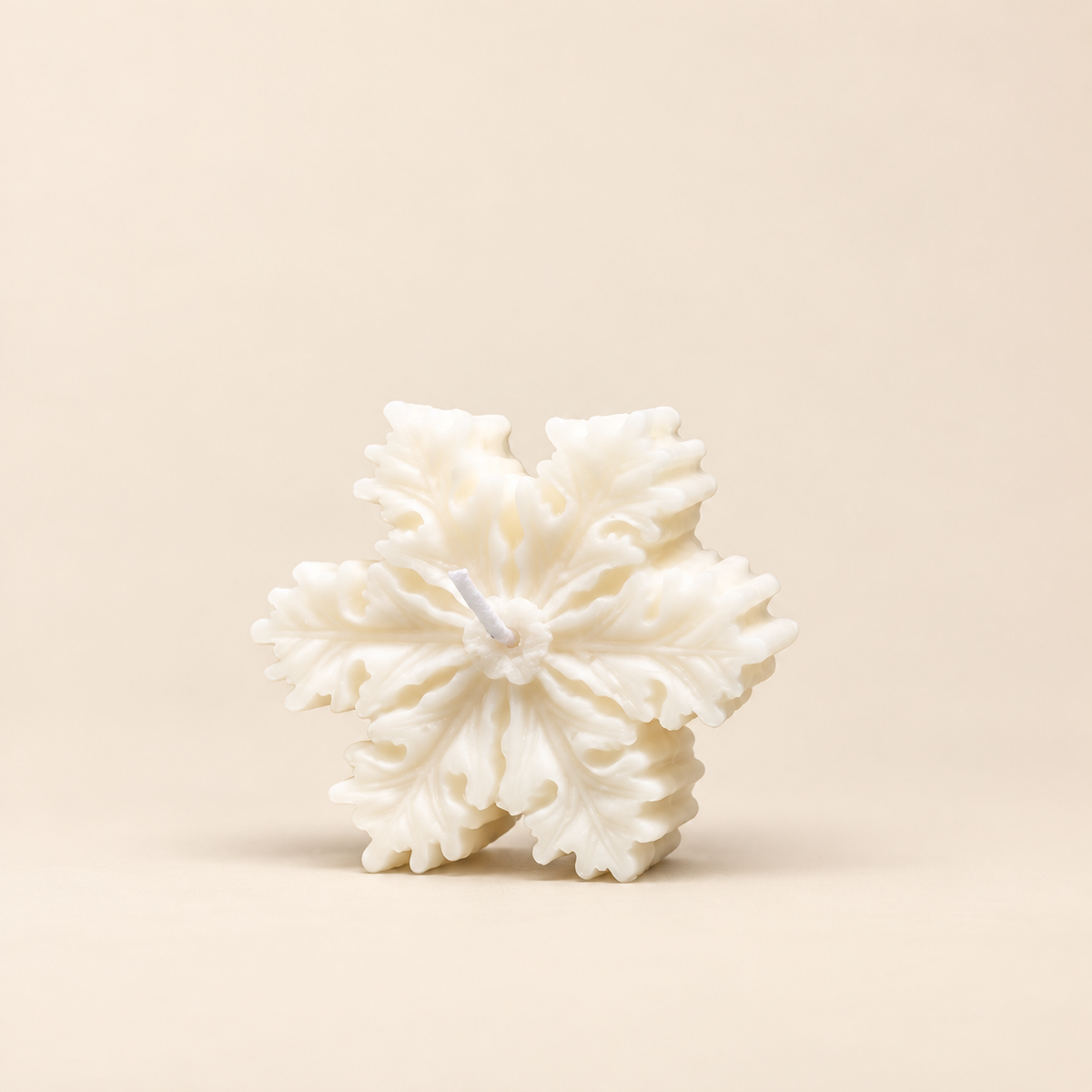 Luxe Snowflake Candle