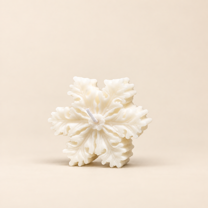 Luxe Snowflake Candle