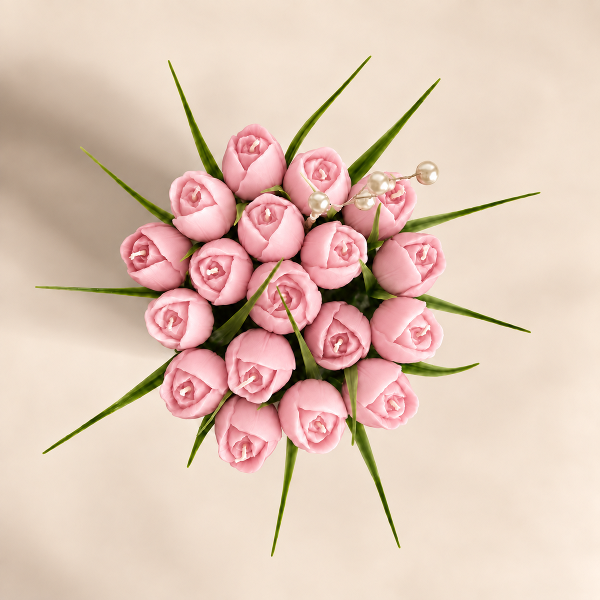 Tulip Candle Arrangement