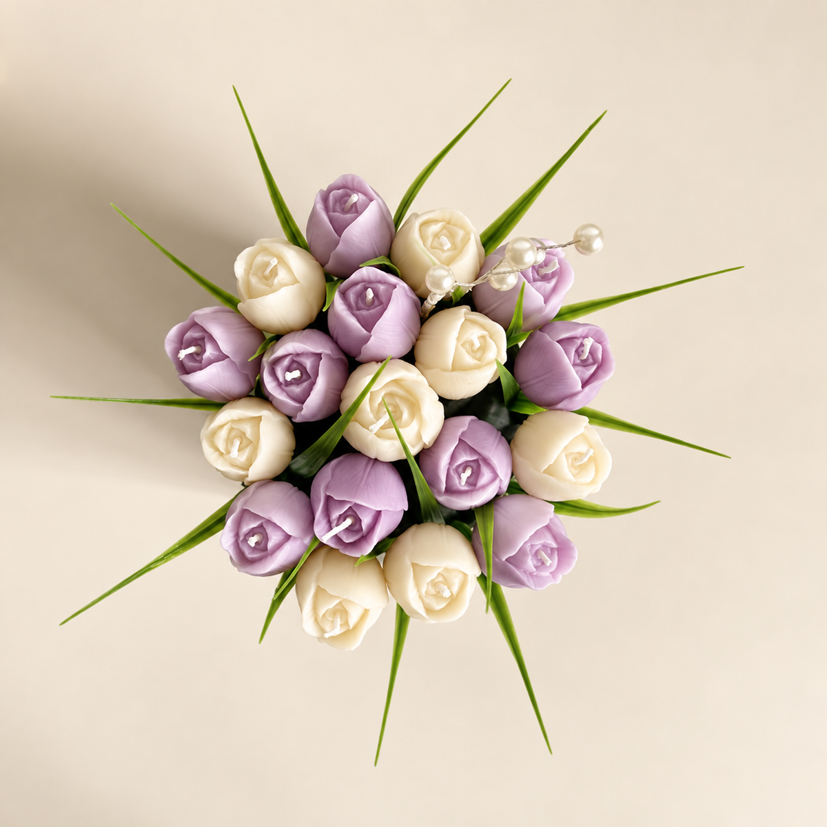Tulip Candle Arrangement