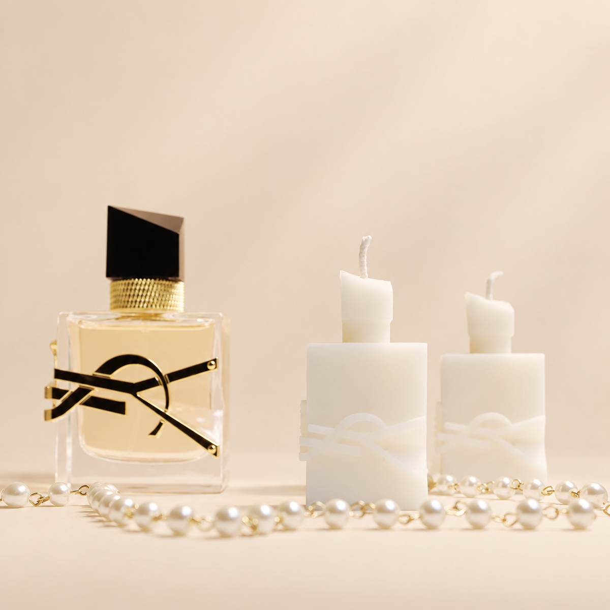 Mini Perfume Bottle Candles