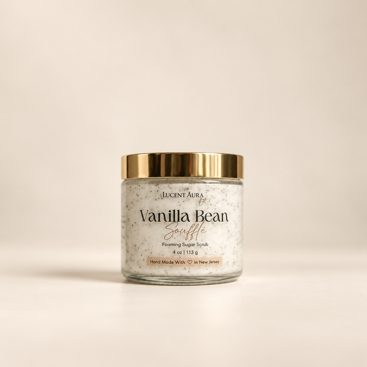 Vanilla Bean Soufflé Sugar Scrub