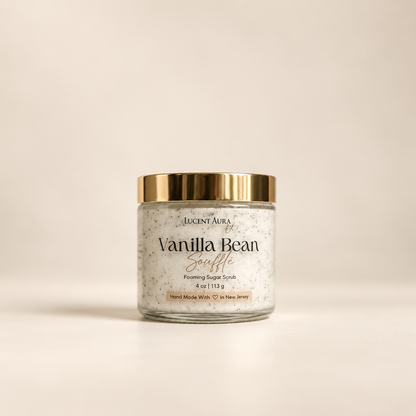 Vanilla Bean Soufflé Sugar Scrub