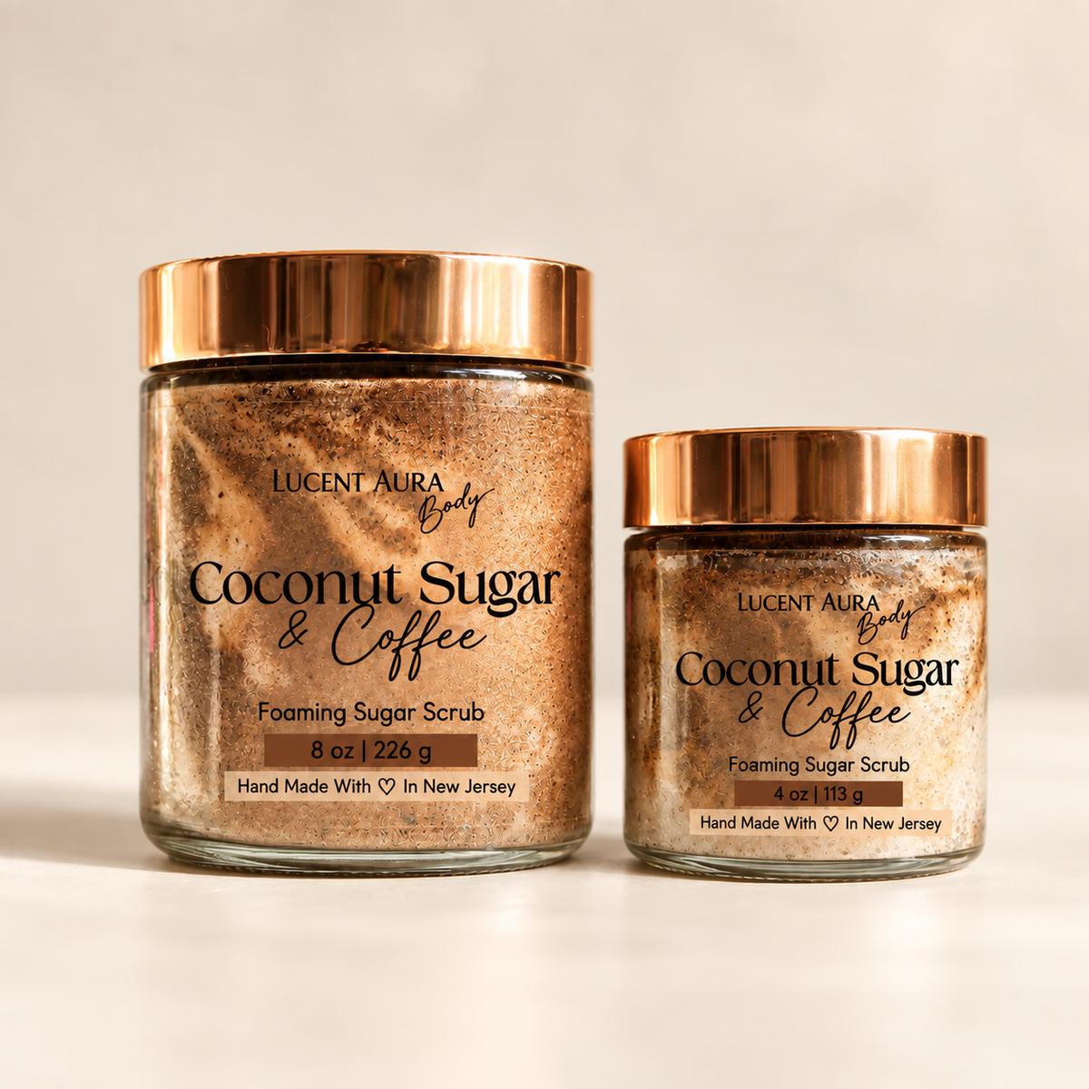 Coconut Sugar & Coffee Sugar Scrub