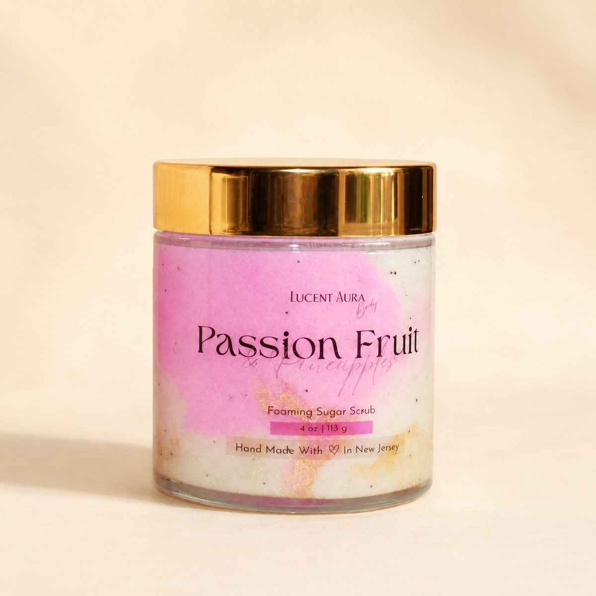 Passion fruit & Pineapples Sugar Scrub