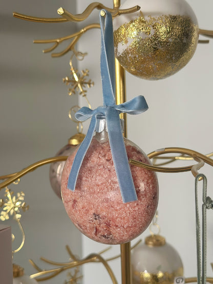 Velvet Bloom Ornaments