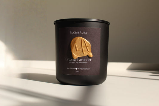 Dreamy Lavender Candle  - Lucent Aura