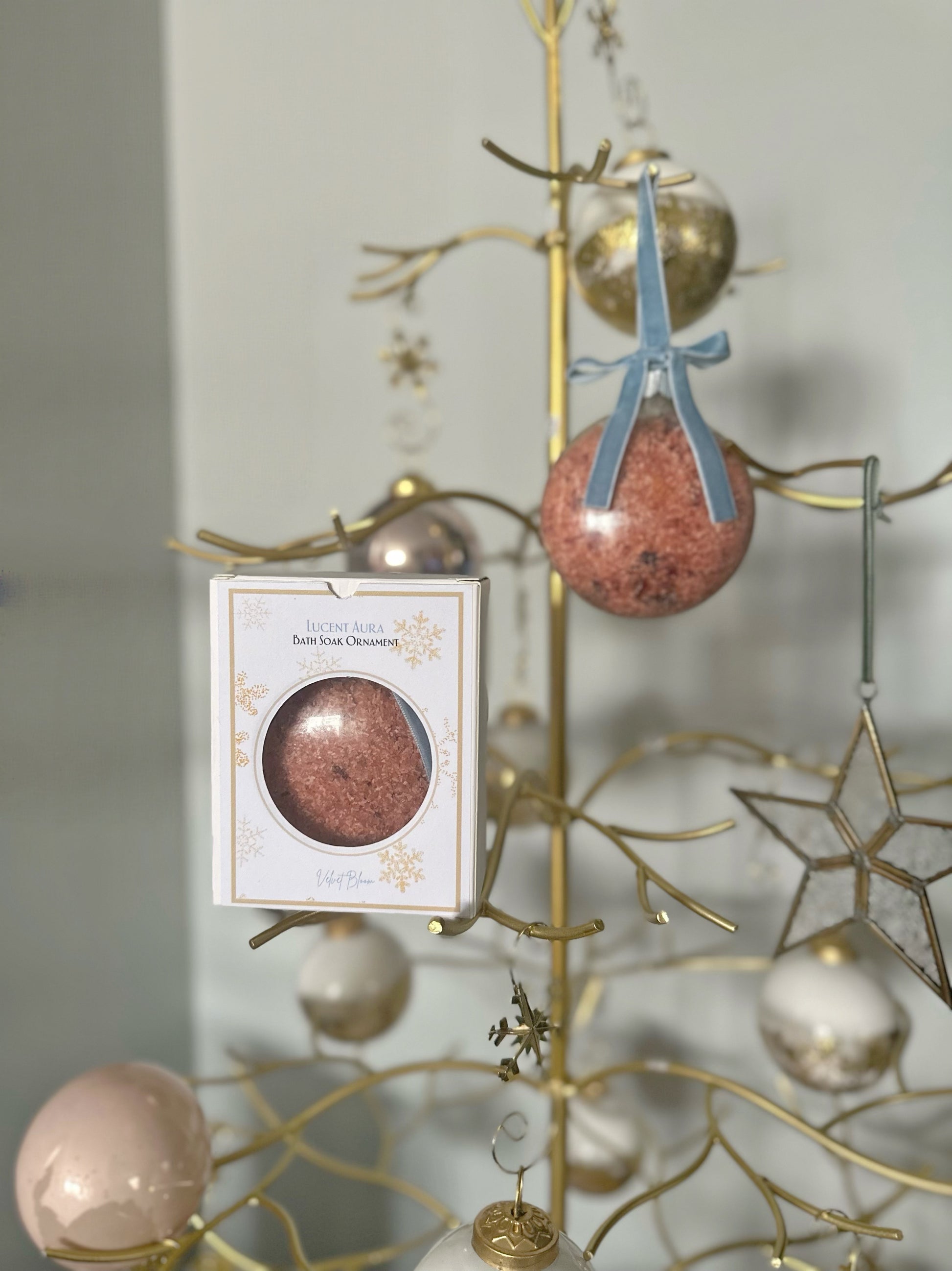 Velvet Bloom Ornaments