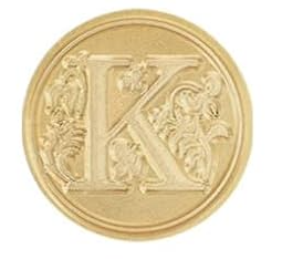 Choose your custom wax seal letter stamp