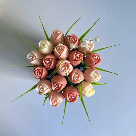 Tulip Candle Arrangement