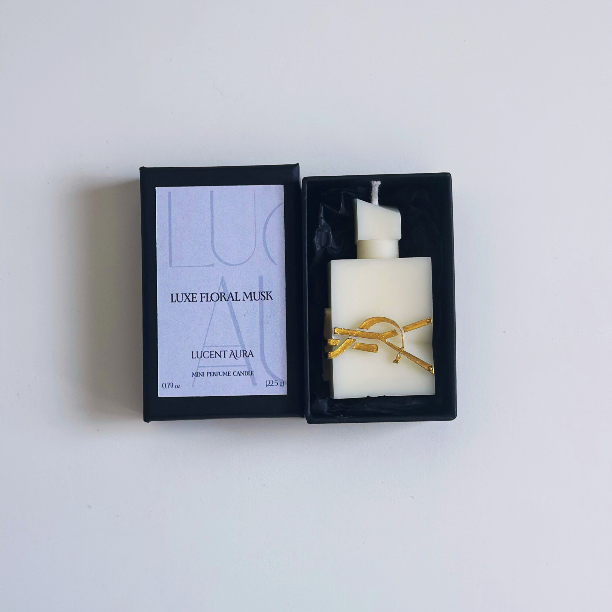 Mini Perfume Bottle Candles