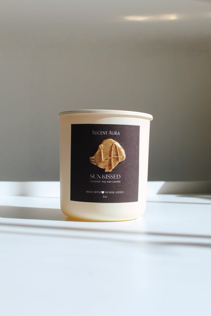 Sun Kissed candle- Lucent Aura
