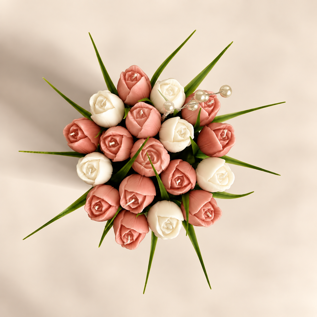 Tulip Candle Arrangement