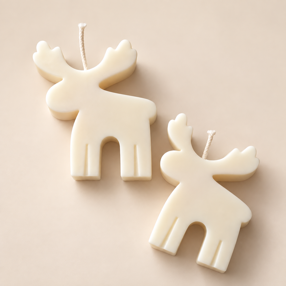 Reindeer candle