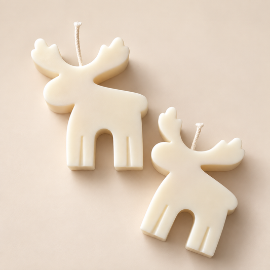 Reindeer candle