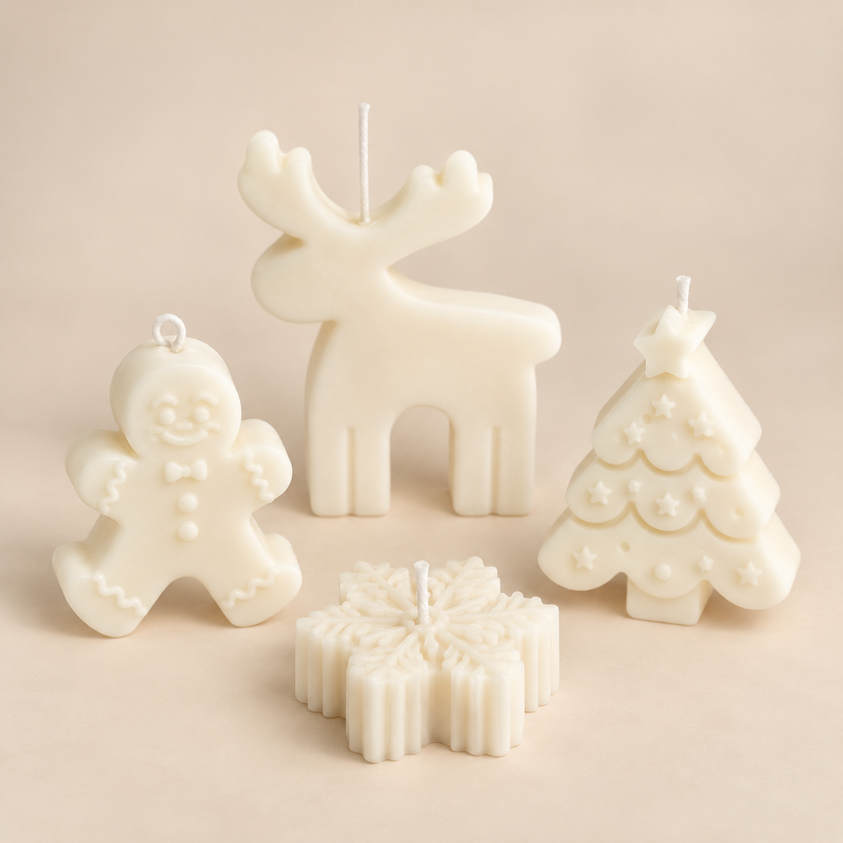 Reindeer candle
