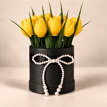 Tulip Candle Arrangement