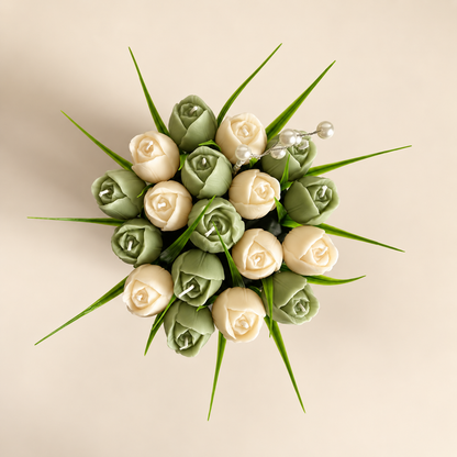 Tulip Candle Arrangement